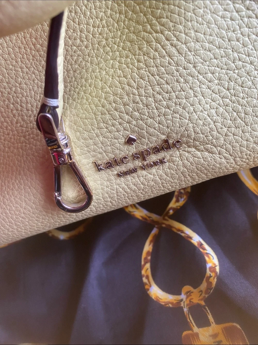 Yellow Leather Tote Bag - Kate♠️ Spade!